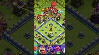 🔥 Ye Attack Dekhkar Enemy Offline Ho Gaya! #mobilegaming #shortsfeed #clashofclansshorts #shorts