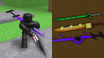 How to get all swords 2 in Be a Parkour Ninja Roblox!