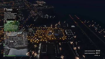 GTA Online Jet Mid-Air Parachute Strafe