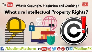 What are Intellectual Property Rights? What is Copyright, Plagiarism and Cracking | Urdu/Hindi
