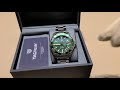 Tag Heuer Aquaracer Green unboxing