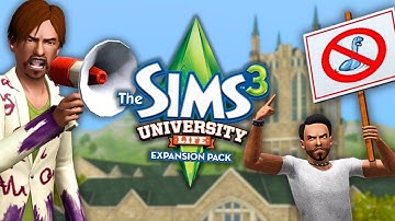 The Sims 3: University Life is still so chaotic