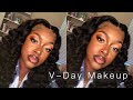 Beauty Supply Store Valentine’s Day Makeup | Ft. Ali Grace Hair