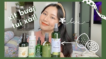 Review 5 loại xịt bưởi Nhi đã xài! 💁🏻‍♀️✨💖| ngọt daily