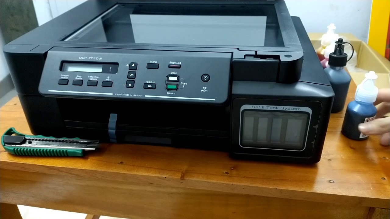 Đổ Mực Brother T510DW