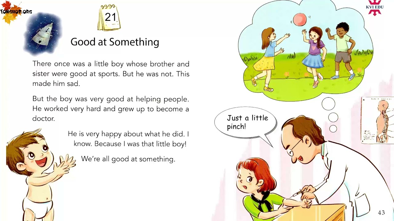 Story 21  Good at something   One Story A Day   MAY