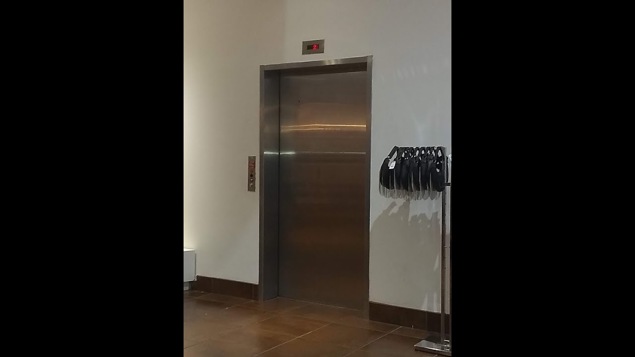 Dark ThyssenKrupp Hydraulic Elevator La Plaza Mall, McAllen Texas