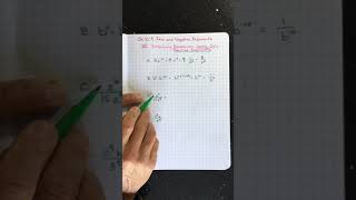 Big Ideas Math 8 Ch 10.4 Zero and Negative Exponents (Part 4)