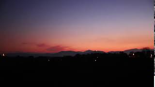 Time lapse sunset Nov 16 2019