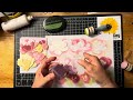 Let’s Ink Blend Beautiful Peony Flowers by @HoneyBeeStamps ! #diy #inkblending #flowers