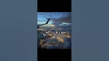 سورة النمل بصوت إسلام صبحي 🎀✨️ #القرآن_الكريم