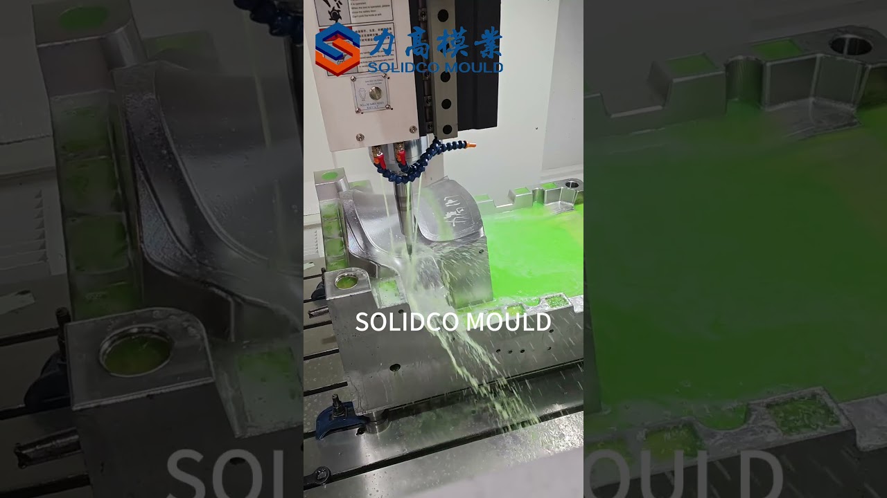 Chair mould machining 