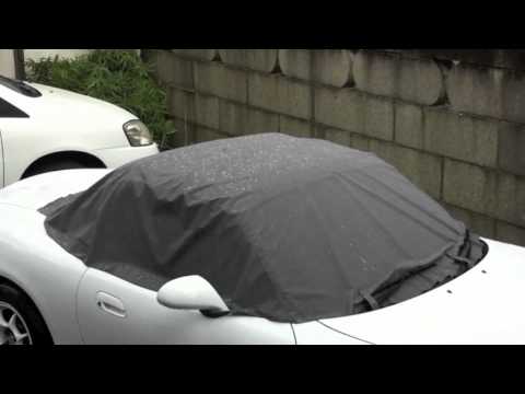 社外ハーフカバー撥水性能 Youtube