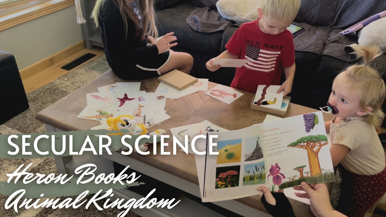 Secular Homeschool Science Curriculum Heron Books Animal Kingdom - YouTube