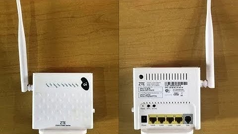 Como Configurar o ZTE ZXHN H108N Series no Modo Bridge