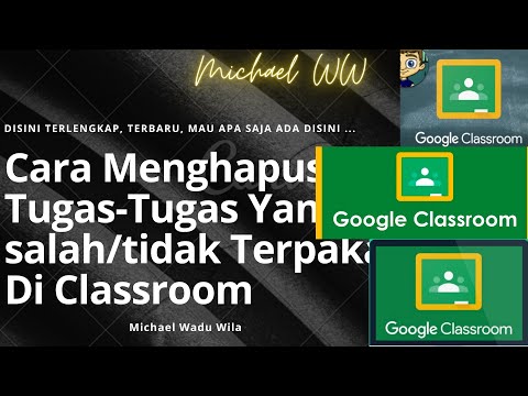 Video: Cara Membuang Tugas Yang Diberikan