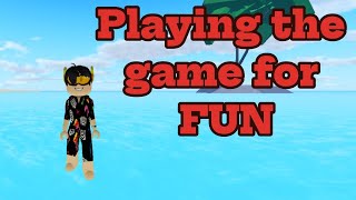 playing the game for FUN | wfyb