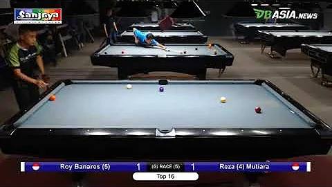 Top 16 | Roy Banares (5) vs Reza - Mutiara (4)
