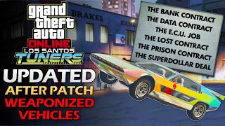 How to Get WEAPONIZED VEHICLES in Auto Shop Robbery Finales | Updated After Patch
