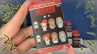Horror Pins Blind Box Opening 😳 | Gigi's Toys and Collectibles