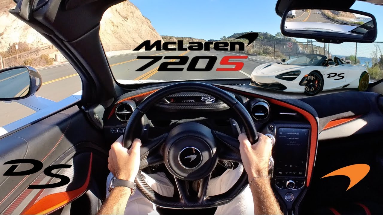 McLaren 720S Spider (обзор и драйв от первого лица) — суперкар для энтузиастов