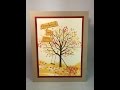 February Online Class:  Sheltering Tree Card 4