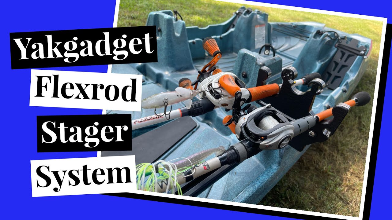 Kayak DIY New Kayak Gear from Yakgadget Installing the Flexrod Stager