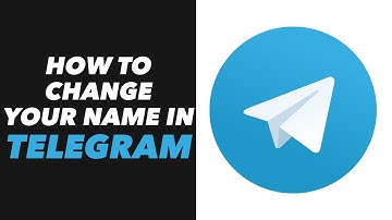 How to Change Your Name in Telegram on Android - Profile Name Change in Telegram (QUICK)