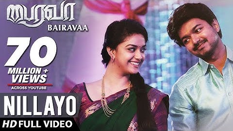 Bairavaa Video Songs | Nillayo Video Song | Vijay, Keerthy Suresh | Santhosh Narayanan