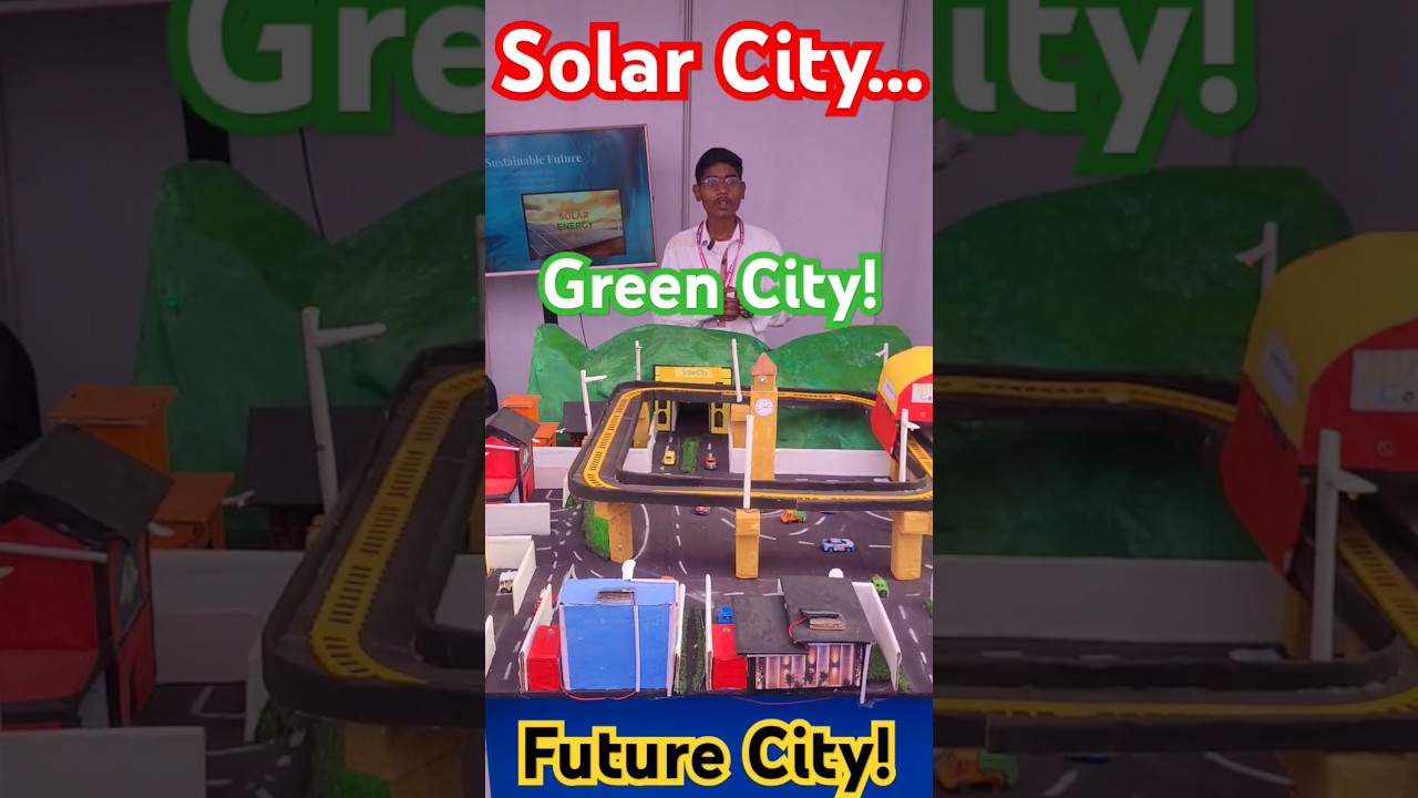 Solar City: Green Cities of Future India! #planmystudy