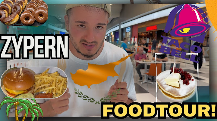 FOODTOUR durch ZYPERN 🇨🇾 Dieses Eis ist eine 10/10!😍 Wir testen leckere Restaurants 🌮🍔