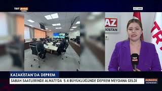 Kazakistan'da Deprem Meydana Geldi-TRT AVAZ AVRASYA GÜNDEMİ-04.03.2024