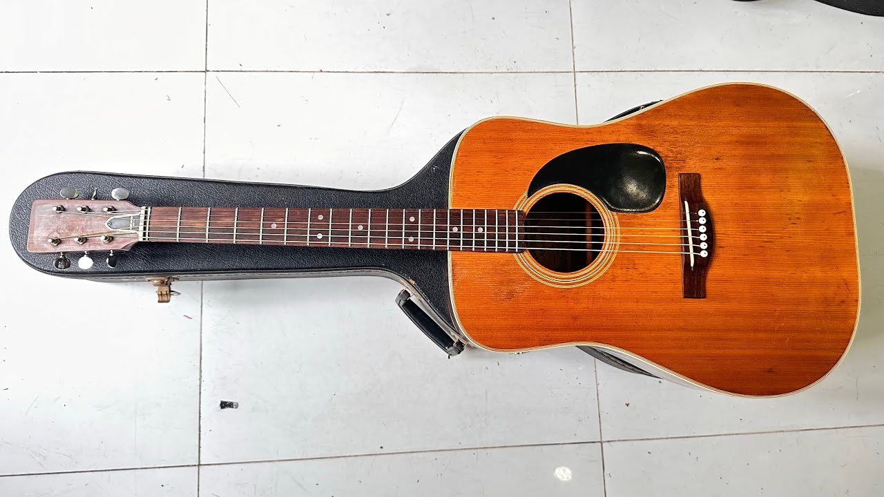 Đàn guitar acoustic Maruha FB-150M. Giá 1tr800k ( test guitar