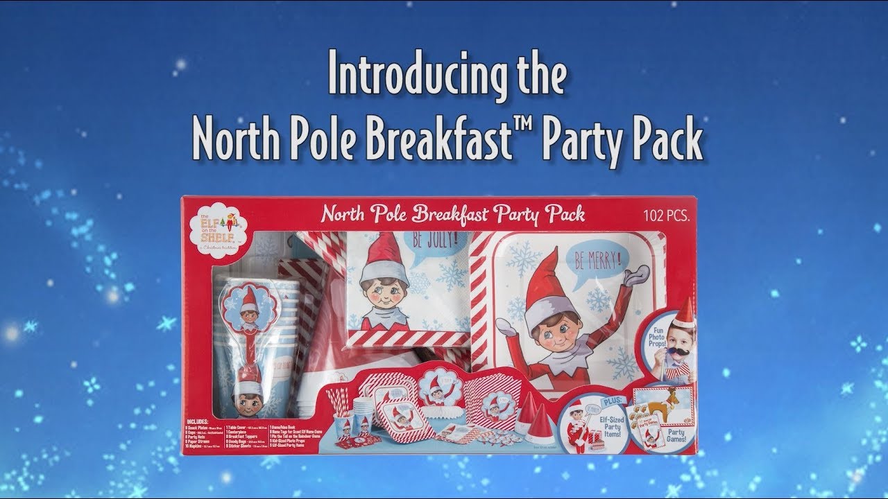 Elf on The Shelf North Pole Breakfast Party Pack