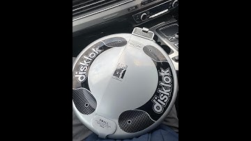 BMW 1 Series Attempted Theft - Steering Wheel Lock Fitted