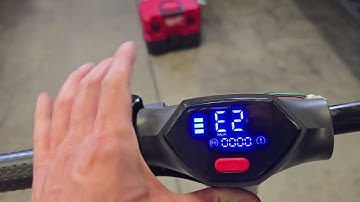 GoTrax E2 Error Fix! GoTrax G3 Plus