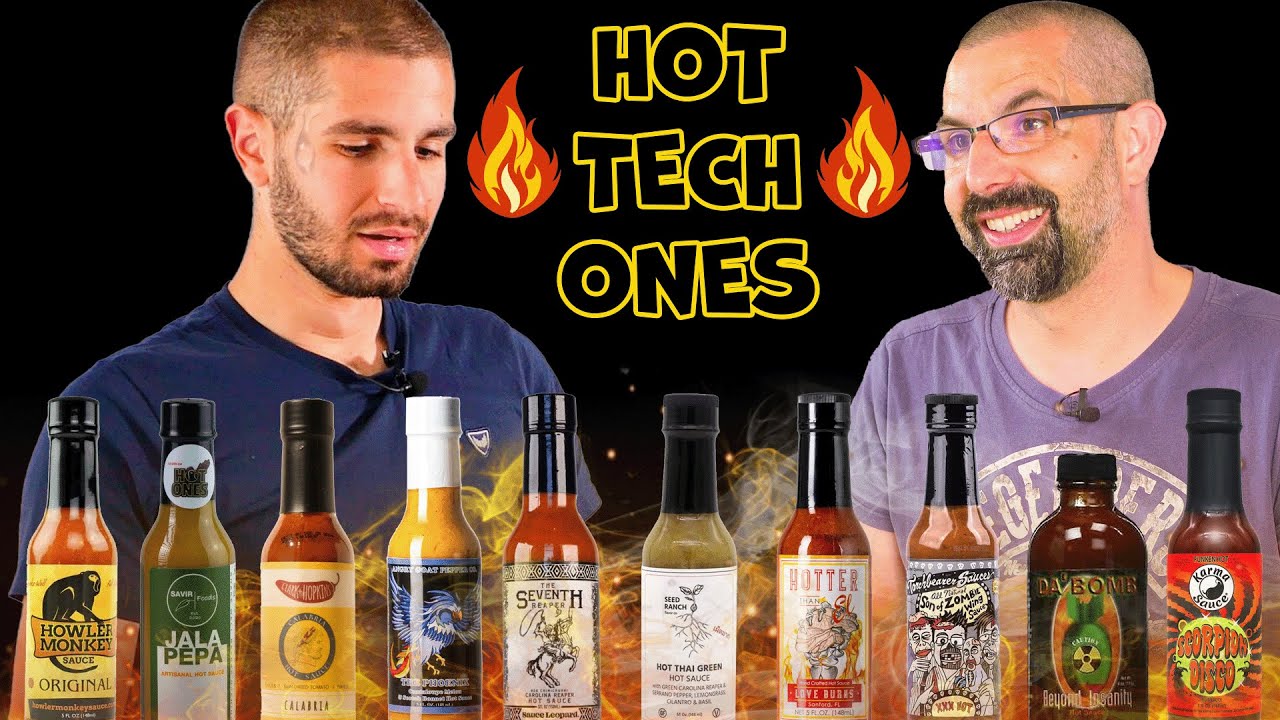 Hot Tech Ones Je teste les sauces piquantes de l'émission avec un abonné !  