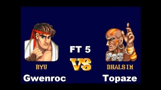 Defi#35 - SSF2X - FT10 - Gwenroc(Ryu) vs Topaze(Dhalsim)