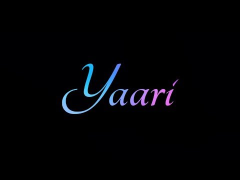 Yaari Song Whatsapp Status  Nikk  Avneet Kaur  Punjabi Song Whatsapp Status  Black Screen 