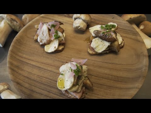 recette-:-toast-aux-saucisses-et-champignons---météo-à-la-carte