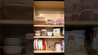 Toddler pantry essentials🍽️ #toddlers #organizedhome #organization #kitchenupgrades #babymeals
