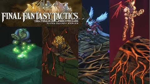 【FFT イヴァリース クロニクルズ】サーペンタリウス　ハシュマリム　聖天使アルテマ　詠唱まとめ