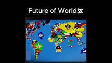 The Future of the World in Flags #shorts #history #geography #future #map #geographythroughmaps #ww3