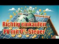 Jetzt pv mit 0 steuer bei enercab einkaufen  so gehts