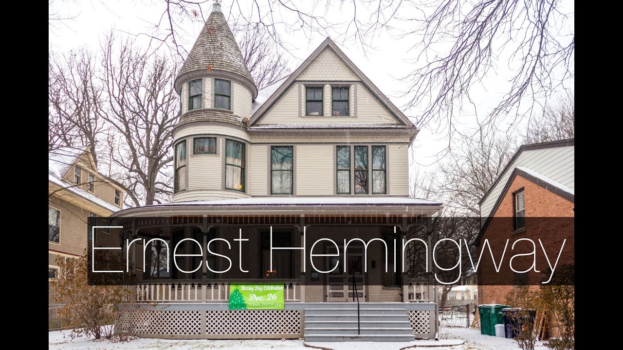 Дом музей Эрнеста Хемингуэя в Чикаго - YouTube