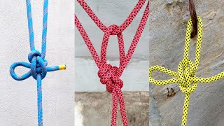 Week Of Knots/ 13 Tips Of Rope Techniques You Must Know. #Knots #Shorts