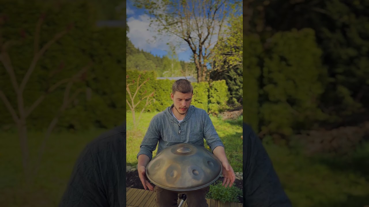 Melody in nature with @leafsoundsculptures6197 Eb La Sirena #handpan #handpanmusic #meditation