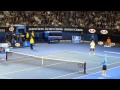 全豪オープン2013　女子シングルス決勝　負傷手当中
