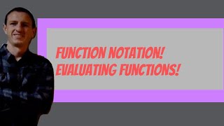 Function Notation. Evaluating Values into Functions! (Full lesson)