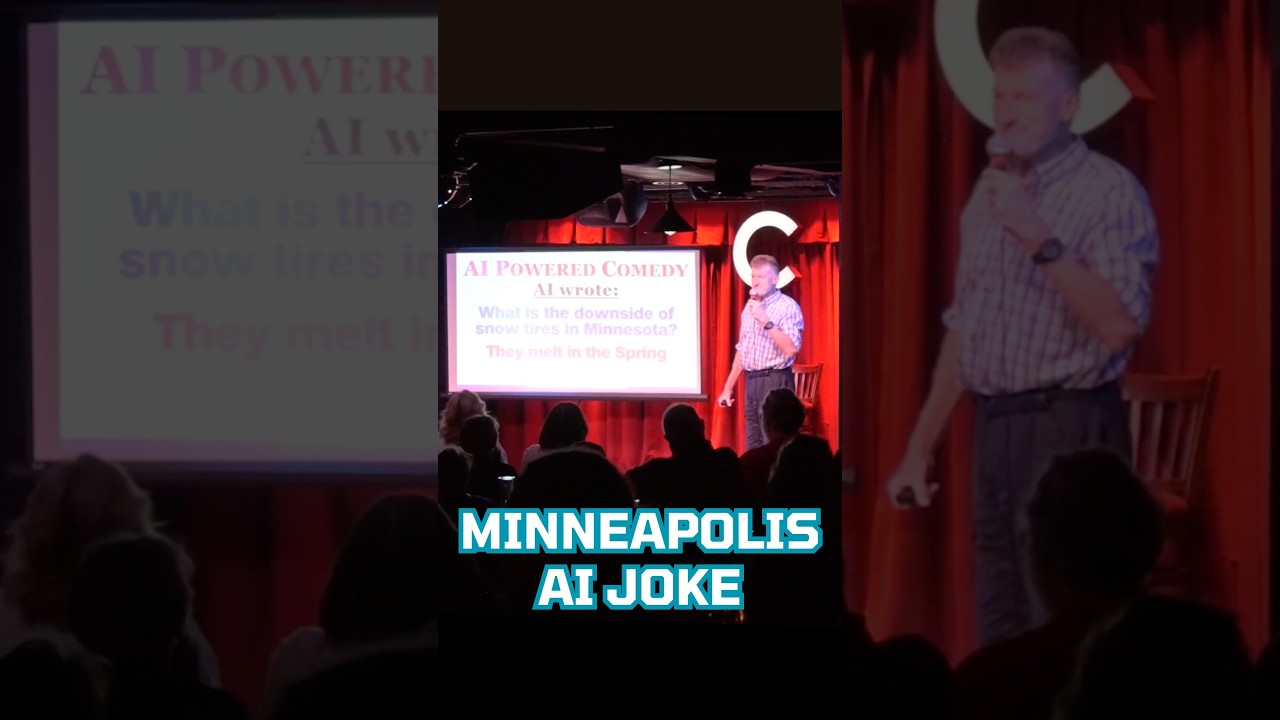 Who can write a better joke about Minneapolis? AI or me? | Don McMillan Comedy